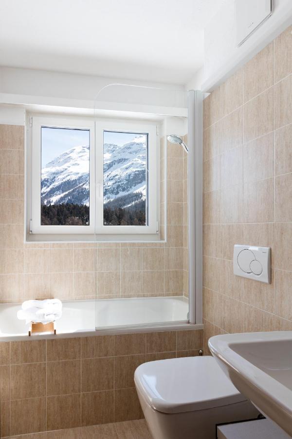 Spacious Apartment With Fantastic Alpine Panorama سانت موريتز المظهر الخارجي الصورة